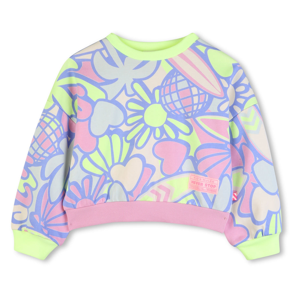 Billieblush printed sweatshirt U21924