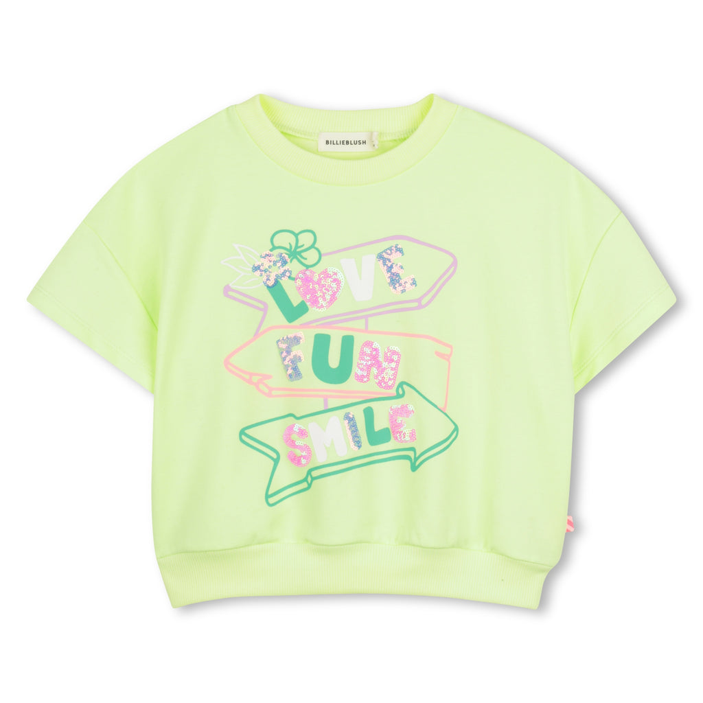 Billieblush neon sweatshirt U21926