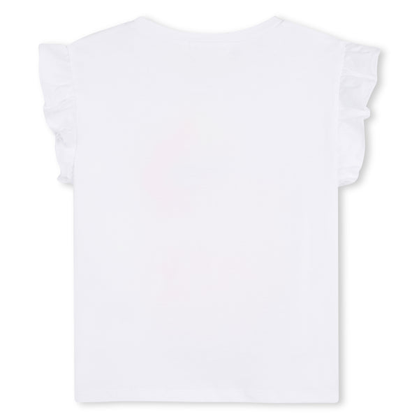 Billieblush White printed t-shirt U21932