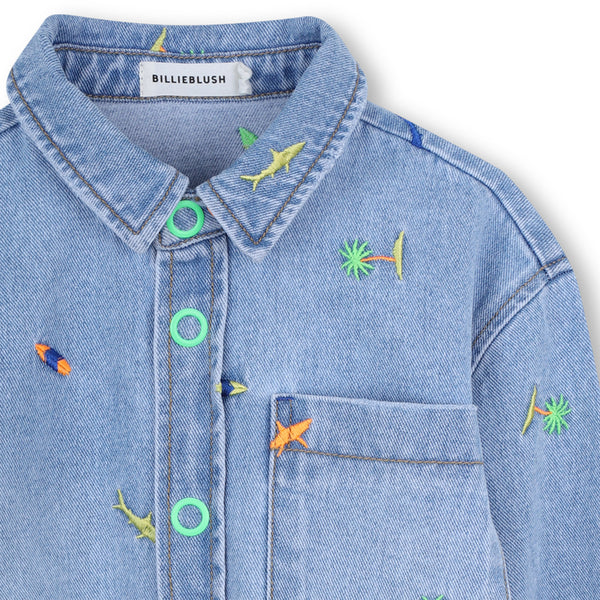 Billieblush Boys denim overshirt U22185