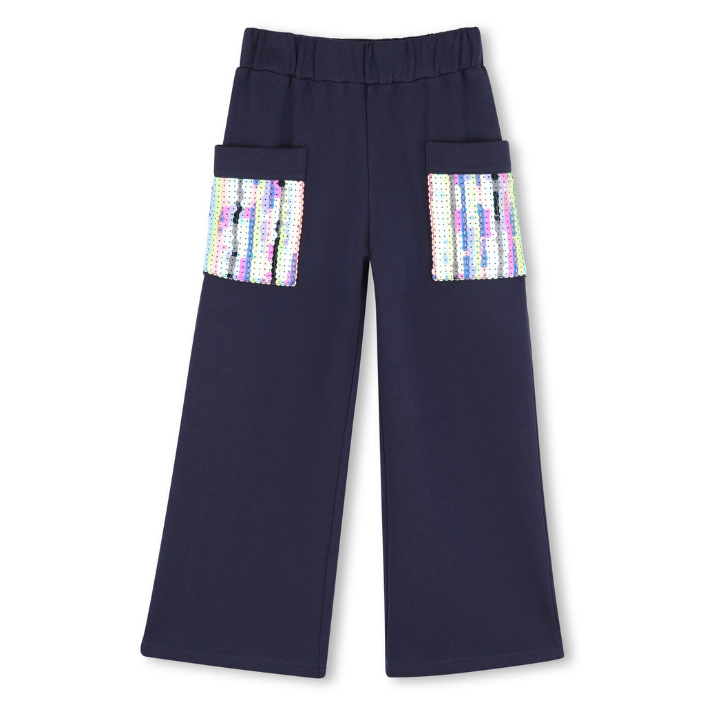 Billieblush Girls Navy Jogging Bottoms U22420