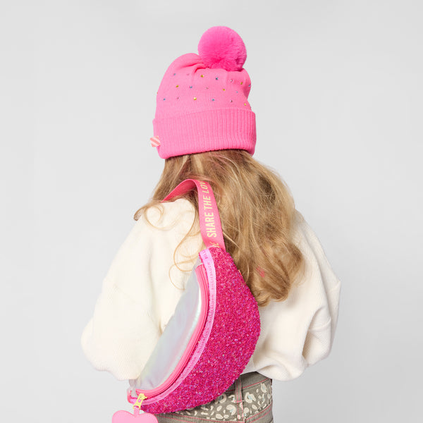 Billieblush Pink Beanie Hat U22499