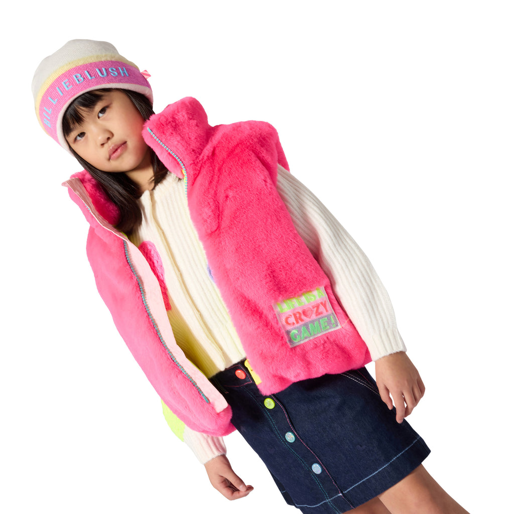 Billieblush Pink Beanie Hat U22502