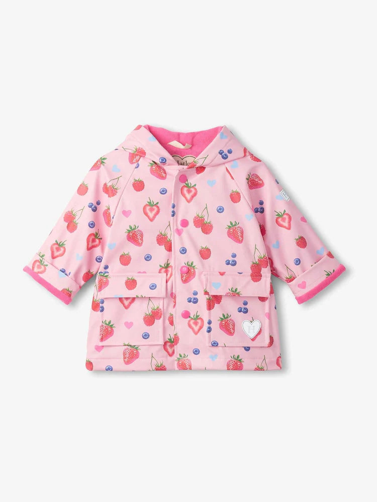 Hatley Summer Berries Print Raincoat