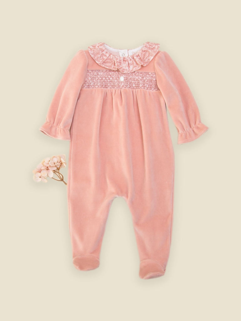 Patachou liberty rose babygrow with detail