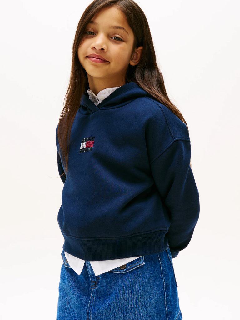 Tommy Hilfiger Rhinestone flag hoodie