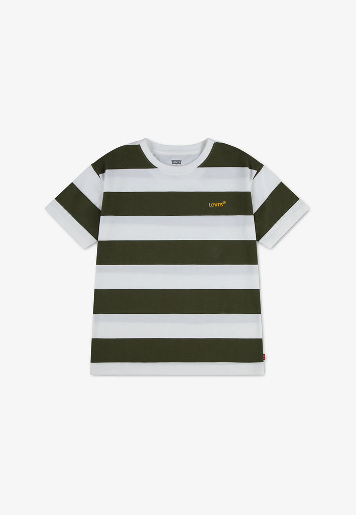 Levi's Khaki striped t-shirt