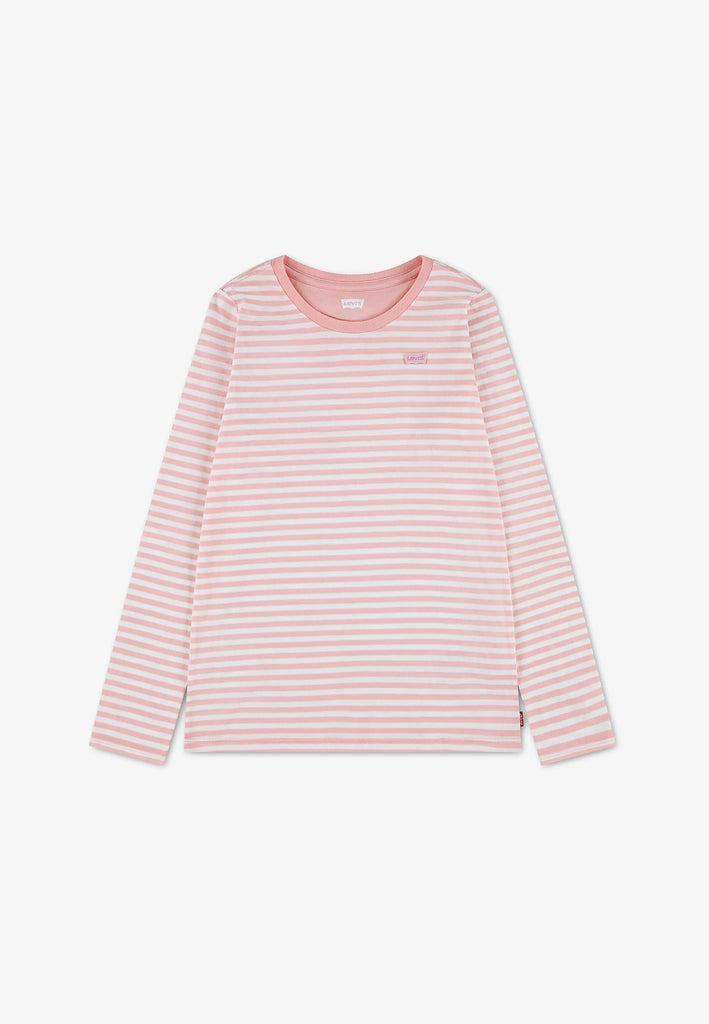 Levis logo striped top