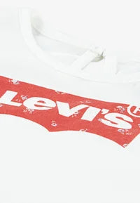 Levis long sleeve batwing top with floral detail