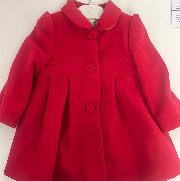 Abel & Lula Red Coat