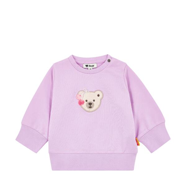 Steiff girls orchid bouquet sweatshirt