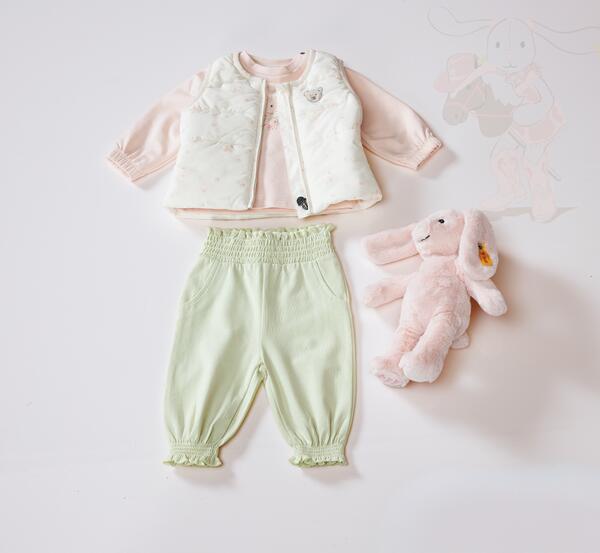 Steiff Baby Girl blush sweatshirt