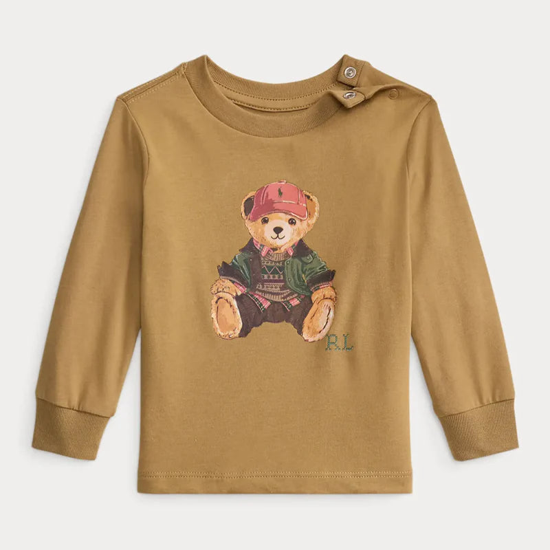 Ralph Lauren Camel Colour Bear Top