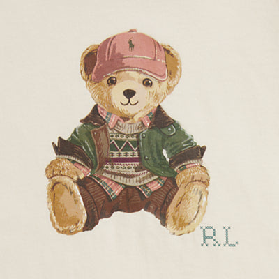 Ralph lauren polo bear cotton tee and joggers set