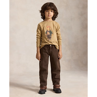 Ralph Lauren Polo Bear Cotton Jersey Top 2-6years