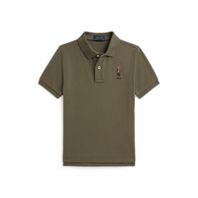 Ralph lauren polo bear cotton mesh