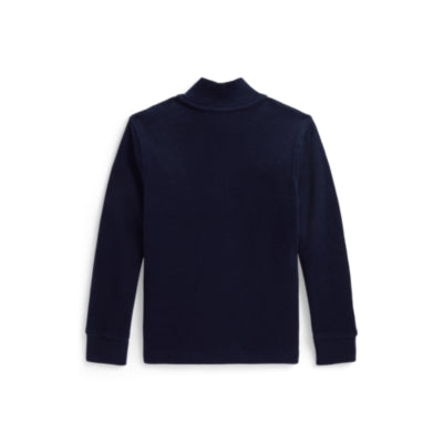 Ralph Lauren navy half zip sweater 2-6years