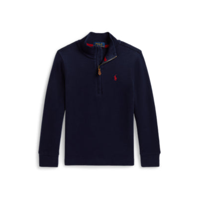 Ralph Lauren navy half zip sweater 2-6years