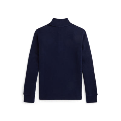 Ralph Lauren half zip classic pullover navy 8-20years