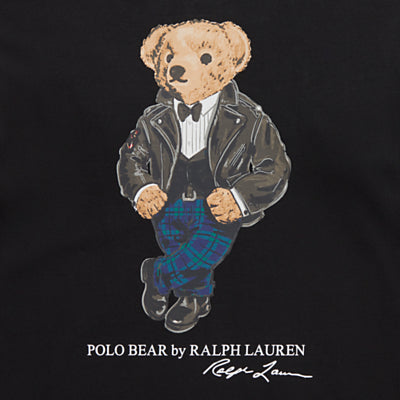 Ralph Lauren Polo Bear Cotton Long Sleeve Top