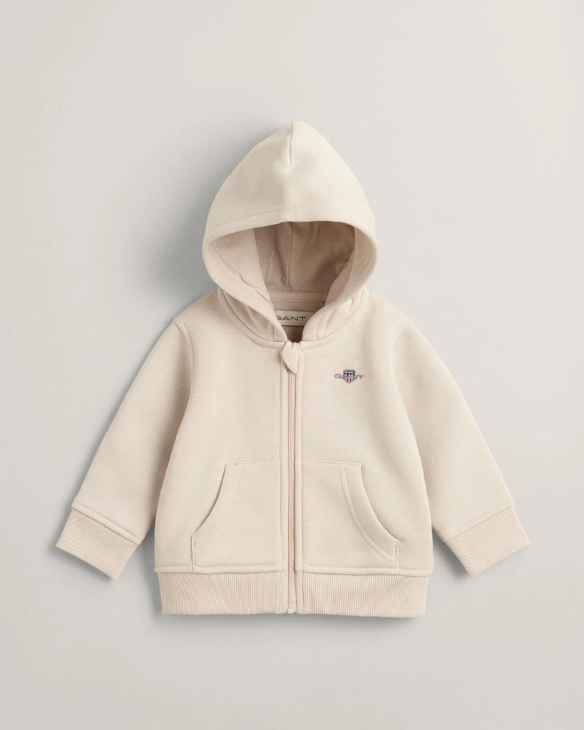 Gant baby shield zip hoodie