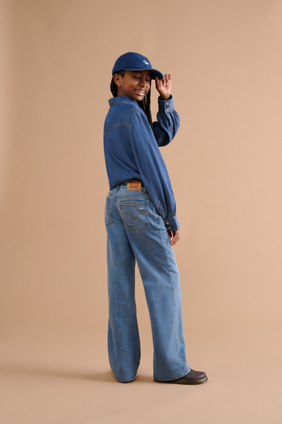 Levis wide leg jeans