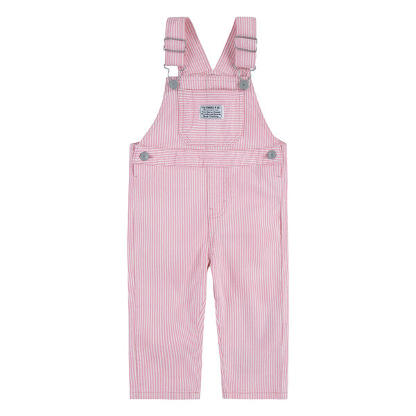 Levi's Striped Overalls