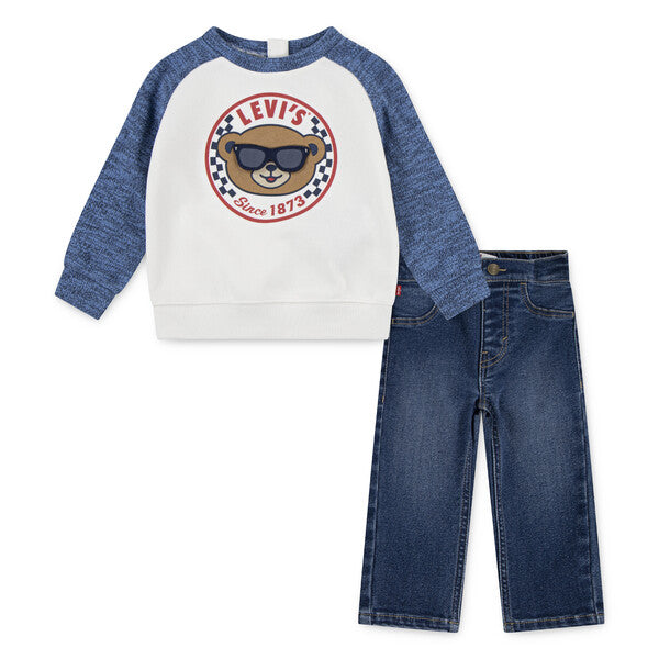 Levis 2piece boys baby set