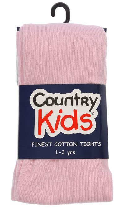 Country kids Pink Cotton Lycra Tights
