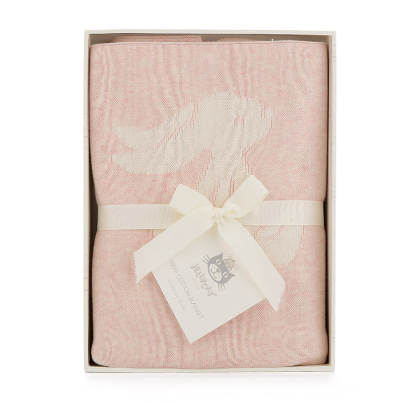 Jellycat Pink Bunny Blanket