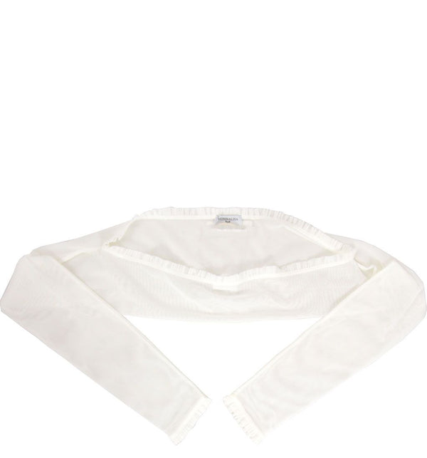 Monnalisa Cream Sleeves