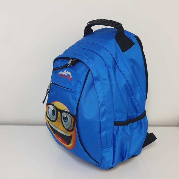 Ridge Abbey Blue Eddie Emoji School Bag