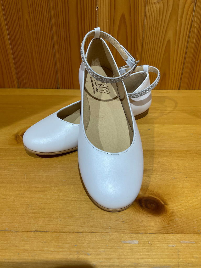 Tinny Girls White Occasion Shoes