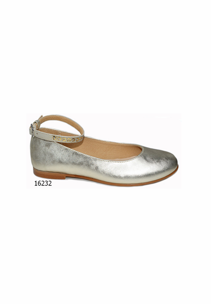 Tinny Shoes Sara special occasion shoe champagne
