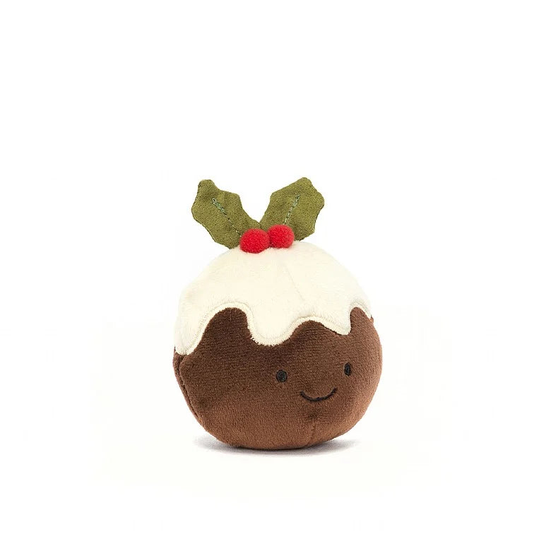 Jellycat Festive Folly Christmas Pudding Jellycat Festive Folly Christmas Pudding