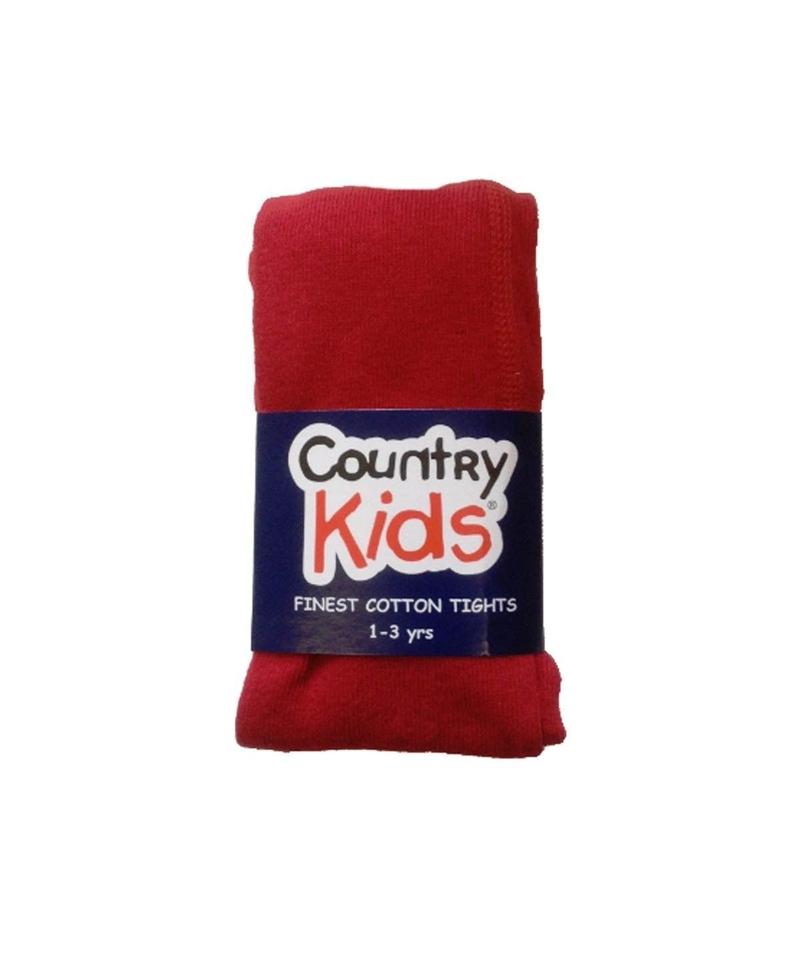 Country Kids Red Tights